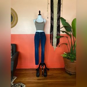 Anthropologie Pilcro Mid-Rise Skinny jeans leggings size 26